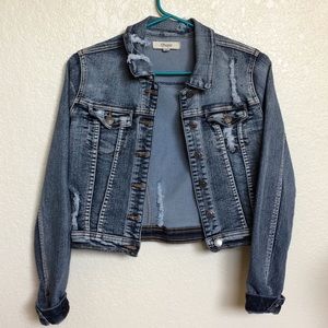 Cropped Jean Jacket